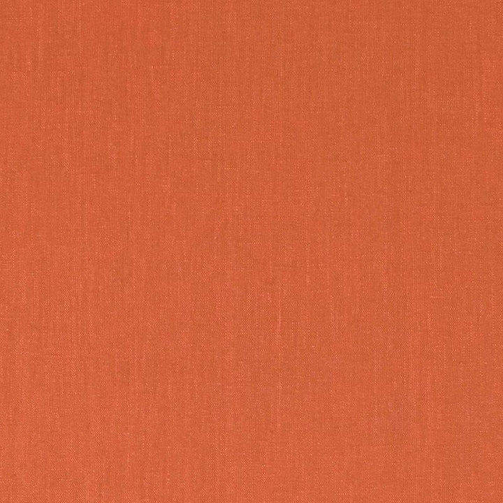 Lange Glazed Linen Papaya 69359 by Schumacher Designer Fabric Perfect Basics: Linen - Swanky Fabrics -