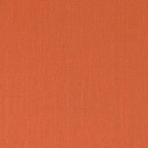 Lange Glazed Linen Papaya 69359 by Schumacher Designer Fabric