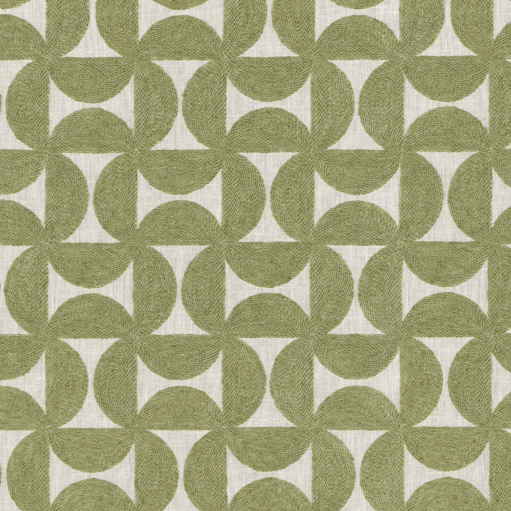 Pinwheels Emb Spring 412491 by PKL Studio Designer Fabric Base 52% polyester, 48% cotton Emb 60% polyester, 25% cotton, 15% linen India 51000 Horizontal: 4.5 and Vertical: 4.63 55 - Swanky Fabrics -