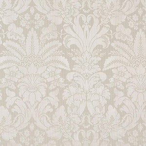 Colette Linen/Silk Damask Linen 69140 by Schumacher Designer Fabric