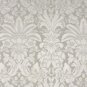 Colette Linen/Silk Damask Dove 69141 by Schumacher Designer Fabric