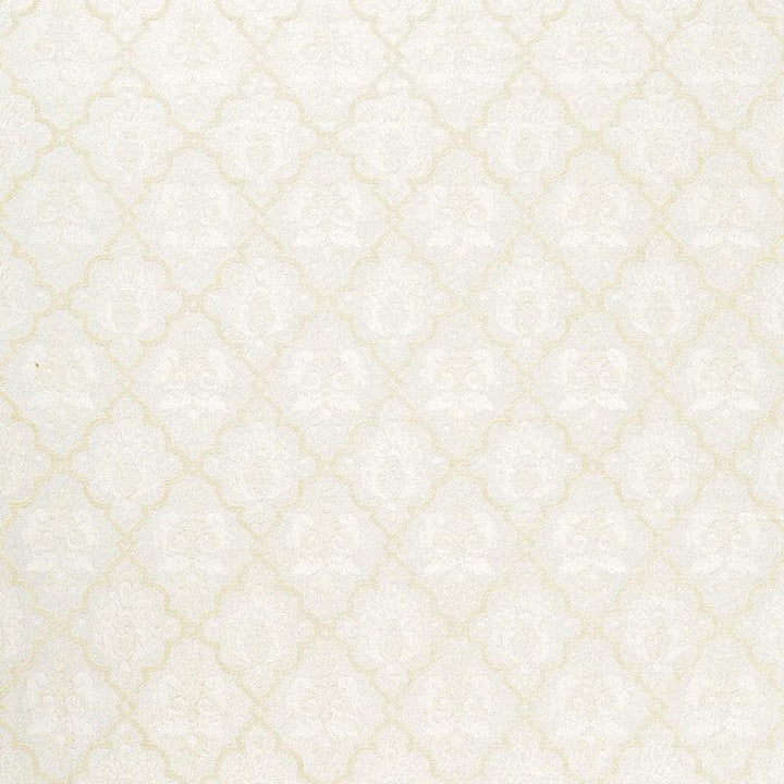 Hedgerow Trellis Indoor/Outdoor Ivory 68810 by Schumacher Designer Fabric Timothy Corrigan 4.75" - Swanky Fabrics -