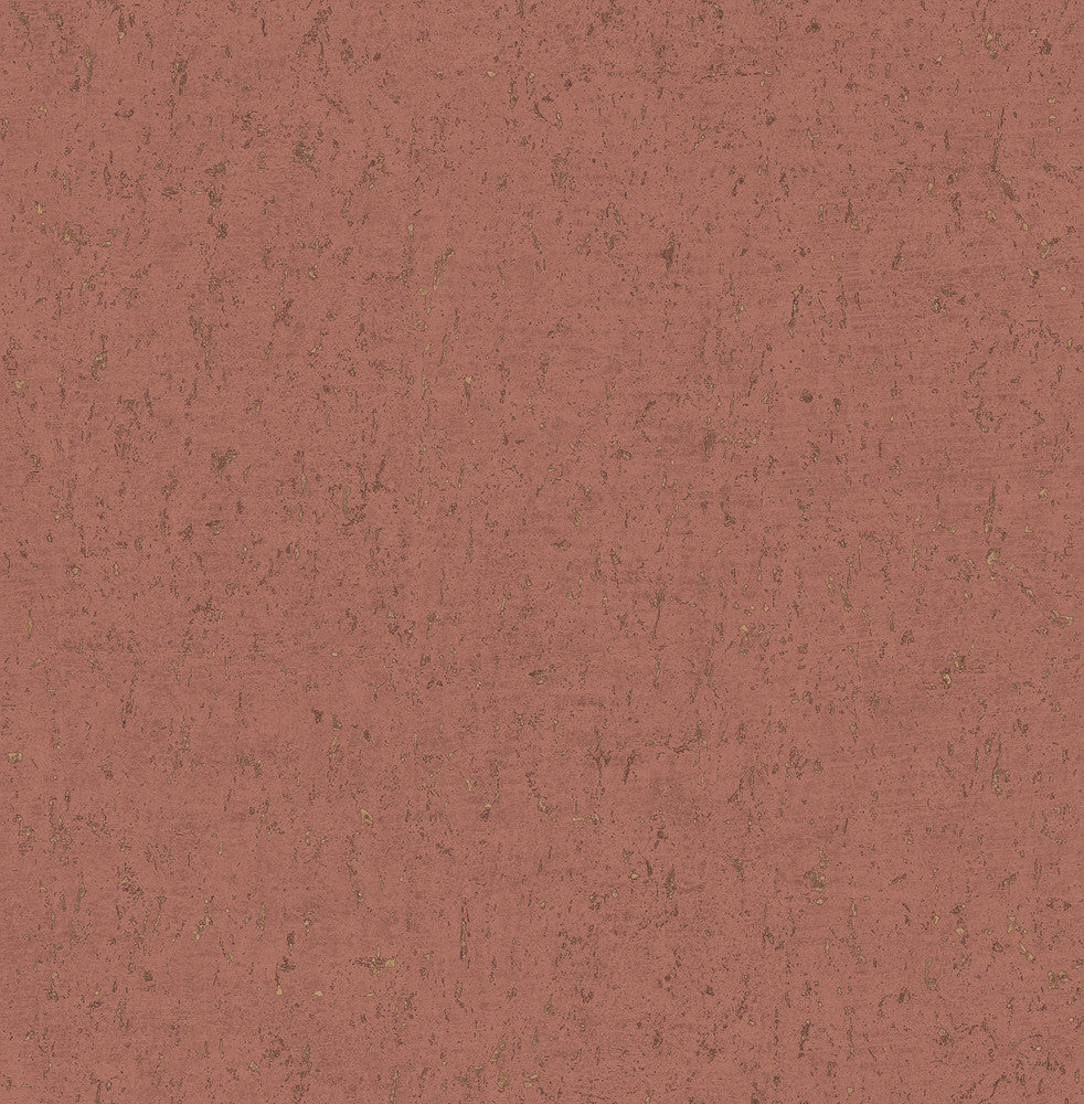 Callie Raspberry Concrete Wallpaper by Advantage Designer Fusion Covers about 56.4 square feet 20.5-in by 33-ft long roll Unpasted 20.9 - Swanky Fabrics -