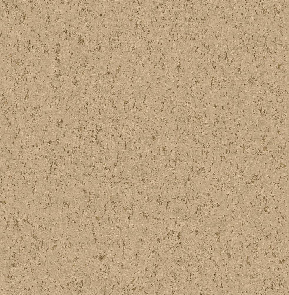 Callie Light Brown Concrete Wallpaper by Advantage Designer Fusion Covers about 56.4 square feet 20.5-in by 33-ft long roll Unpasted 20.9 - Swanky Fabrics -