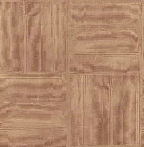 Jasper Rust Block Texture Wallpaper by Advantage Designer