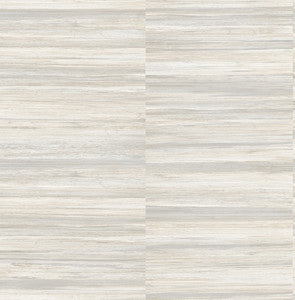 Rowan White Faux Grasscloth Wallpaper by Advantage Designer