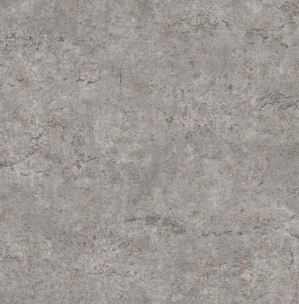 Colt Grey Cement Wallpaper by Advantage Designer Fusion Covers about 56.4 square feet 20.5-in by 33-ft long roll Unpasted 10.4 - Swanky Fabrics -