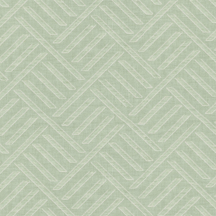Grecco Key Celadon 412543 by PKL Studio Designer Fabric - 78% polyester, 14% cotton, 8% linen India 40000 Horizontal: 4.5 and Vertical: 4.75 55 - Swanky Fabrics -