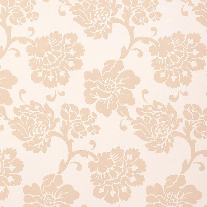Albero Floreale Damask Petal 5003621 by Schumacher Designer Wallpaper Palazzo 13.5" - Swanky Fabrics -