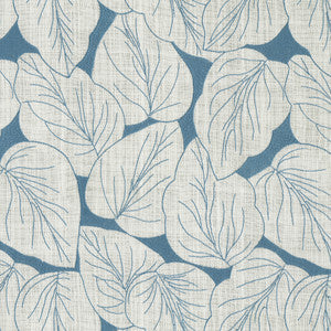 Philodendro Emb Aegean 412580 by PKL Studio Designer Fabric