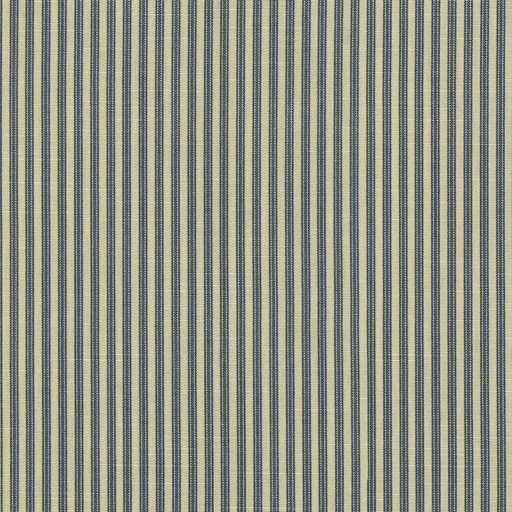 Everyday Ticking Navy 412590 by PKL Studio Designer Fabric 100% cotton Pakistan 51000 Horizontal: 2.4 and Vertical: 0.1 54 - Swanky Fabrics -