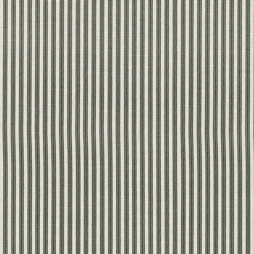 Everyday Ticking Noir 412593 by PKL Studio Designer Fabric 100% cotton Pakistan 51000 Horizontal: 2.4 and Vertical: 0.1 54 - Swanky Fabrics -
