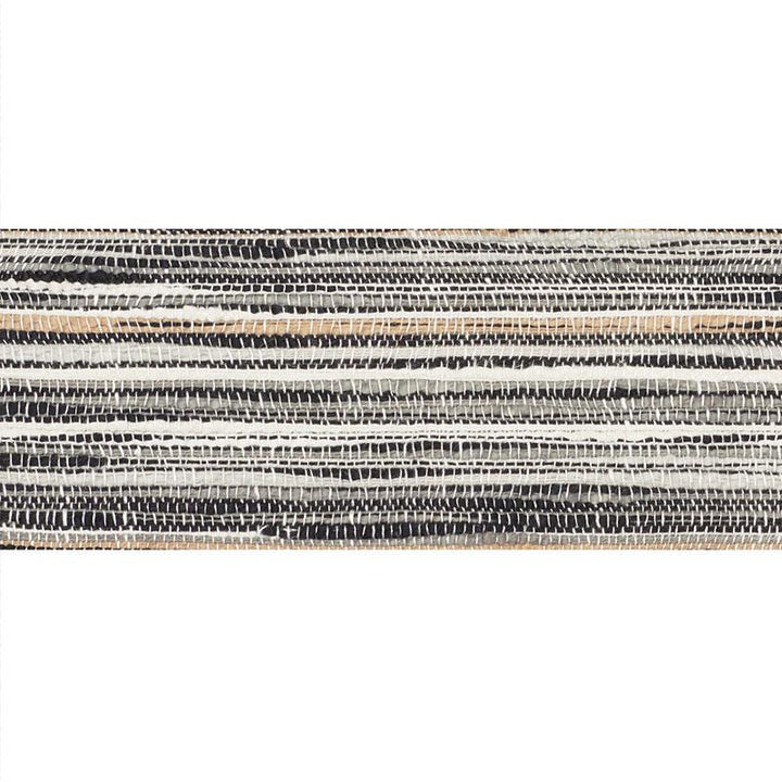 Maya Tape Charcoal 73661 by Schumacher Designer Trim Au Naturel - Swanky Fabrics -