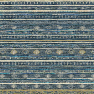 Trailhead Stripe Lapis 412830 by PKL Studio Designer Fabric