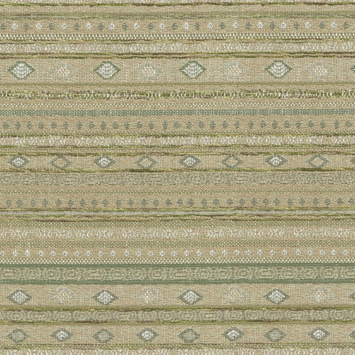 Trailhead Stripe Sage 412832 by PKL Studio Designer Fabric 82% polyester, 18% cotton India 51000 Horizontal: 3.38 and Vertical: 15.5 54 - Swanky Fabrics -