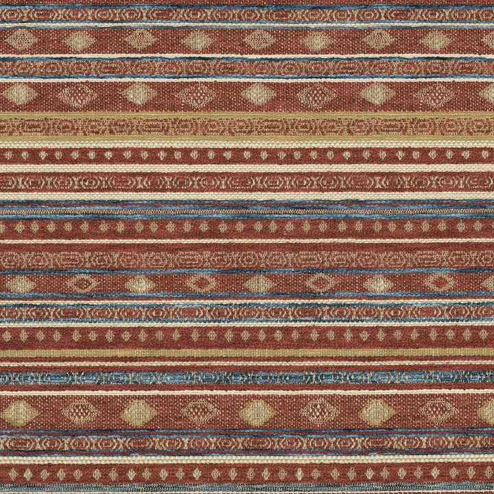 Trailhead Stripe Tamale 412833 by PKL Studio Designer Fabric 82% polyester, 18% cotton India 51000 Horizontal: 3.38 and Vertical: 15.5 54 - Swanky Fabrics -