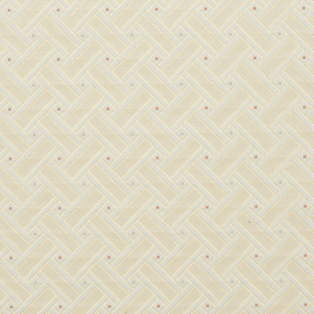 4135 Spring Lattice by Charlotte Designer Fabric Timeless Treasures II 100% Woven Polyester Asia Exceeds 100,000 Wyzenbeek Rubs (Heavy Duty) Horizontal: 2" x Vertical: 2" 54 Inches - Swanky Fabrics -