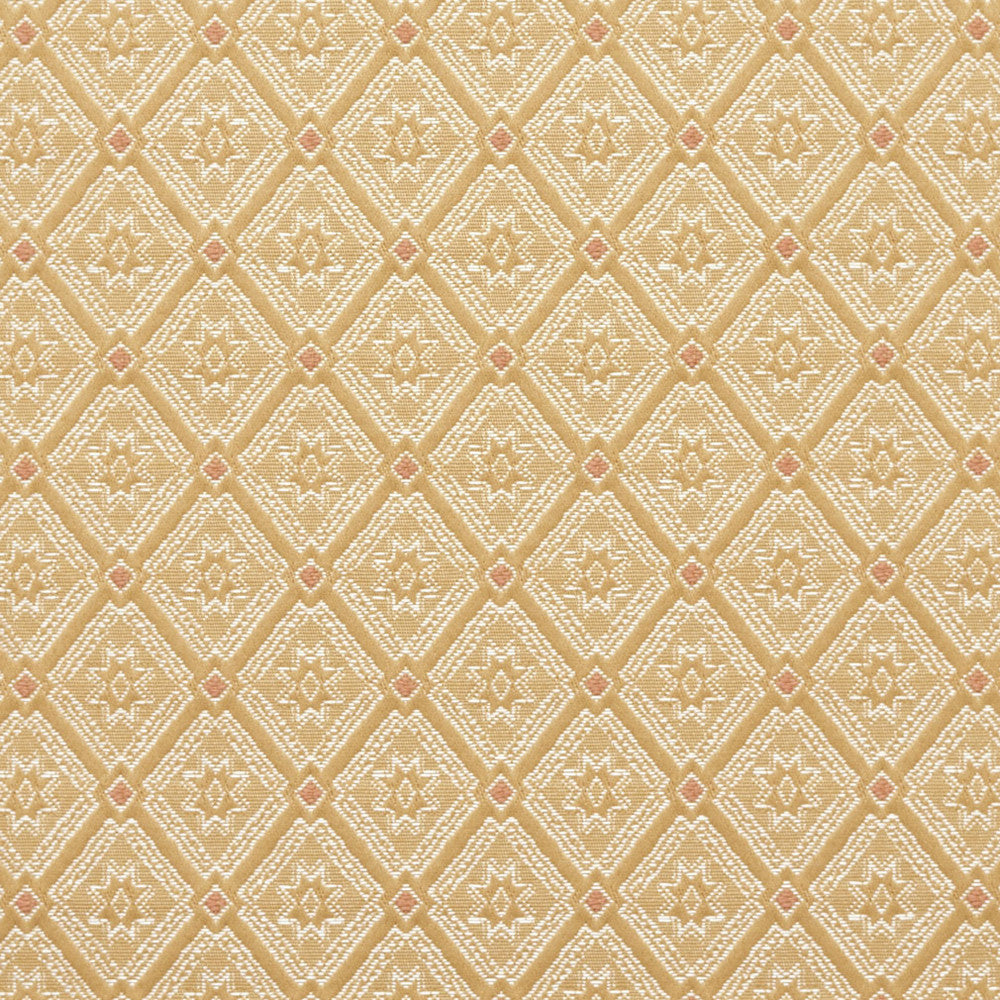 4138 Gold Diamond by Charlotte Designer Fabric Timeless Treasures II 100% Woven Polyester Asia Exceeds 100,000 Wyzenbeek Rubs (Heavy Duty) </p><p>Repeat: Horizontal: 1.75" x Vertical: 2" 54 Inches - Swanky Fabrics -