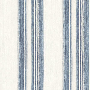 Loom Spun Indigo Wallpaper by Chesapeake Designer