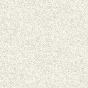 Woven Basket White Wallpaper by Chesapeake Designer