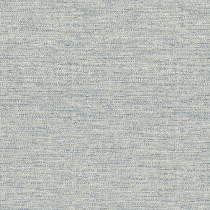 Wool Texture Light Blue Wallpaper by Chesapeake Designer Yellowstone Covers about 56.4 square feet 20.5-in by 33-ft long roll Prepasted 20.5 - Swanky Fabrics -
