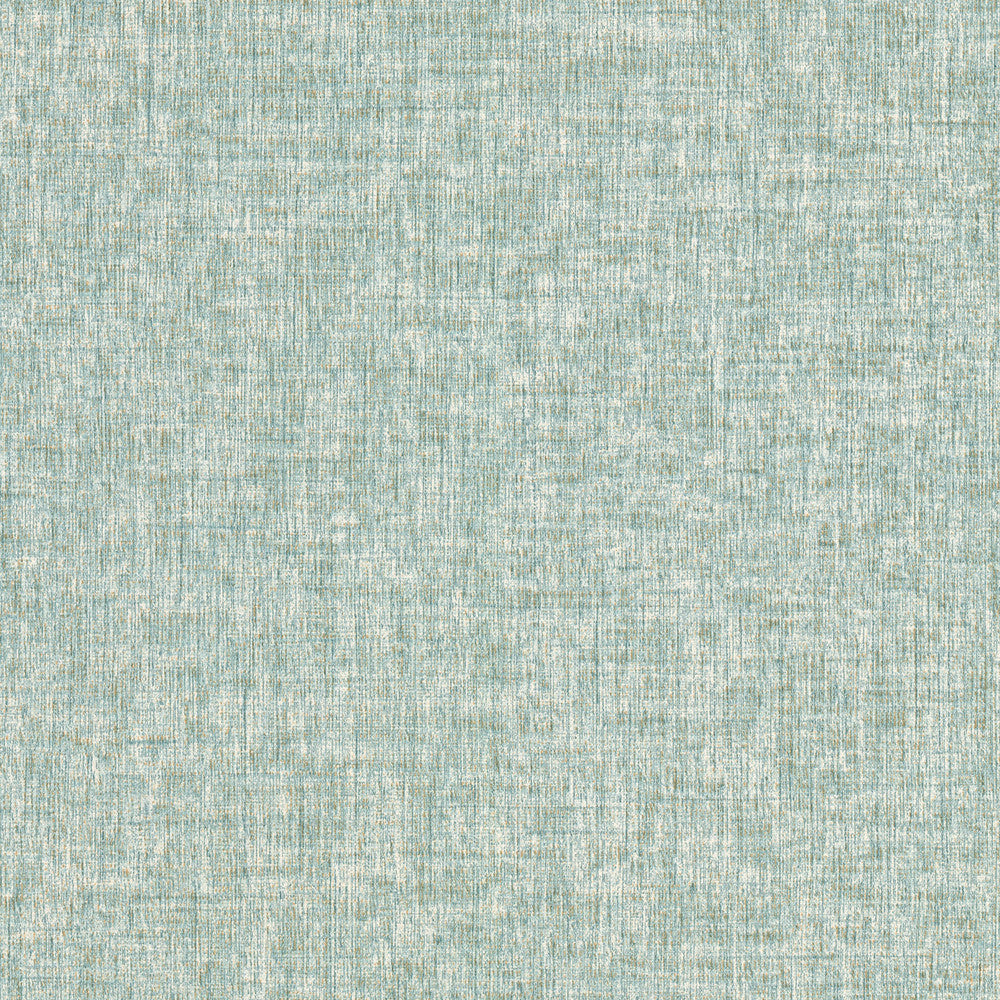 Larimore Seafoam Faux Fabric Wallpaper by Advantage Designer Perfect Plains Covers about 57.5 square feet 20.9-in by 33-ft long roll Unpasted 0 - Swanky Fabrics -