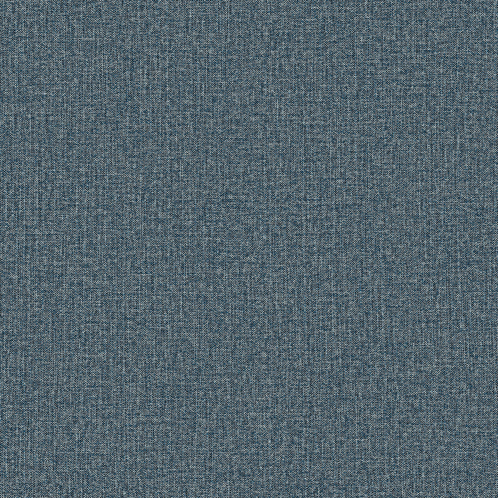Hatton Dark Blue Faux Tweed Wallpaper by Advantage Designer Perfect Plains Covers about 57.5 square feet 20.9-in by 33-ft long roll Unpasted 0 - Swanky Fabrics -