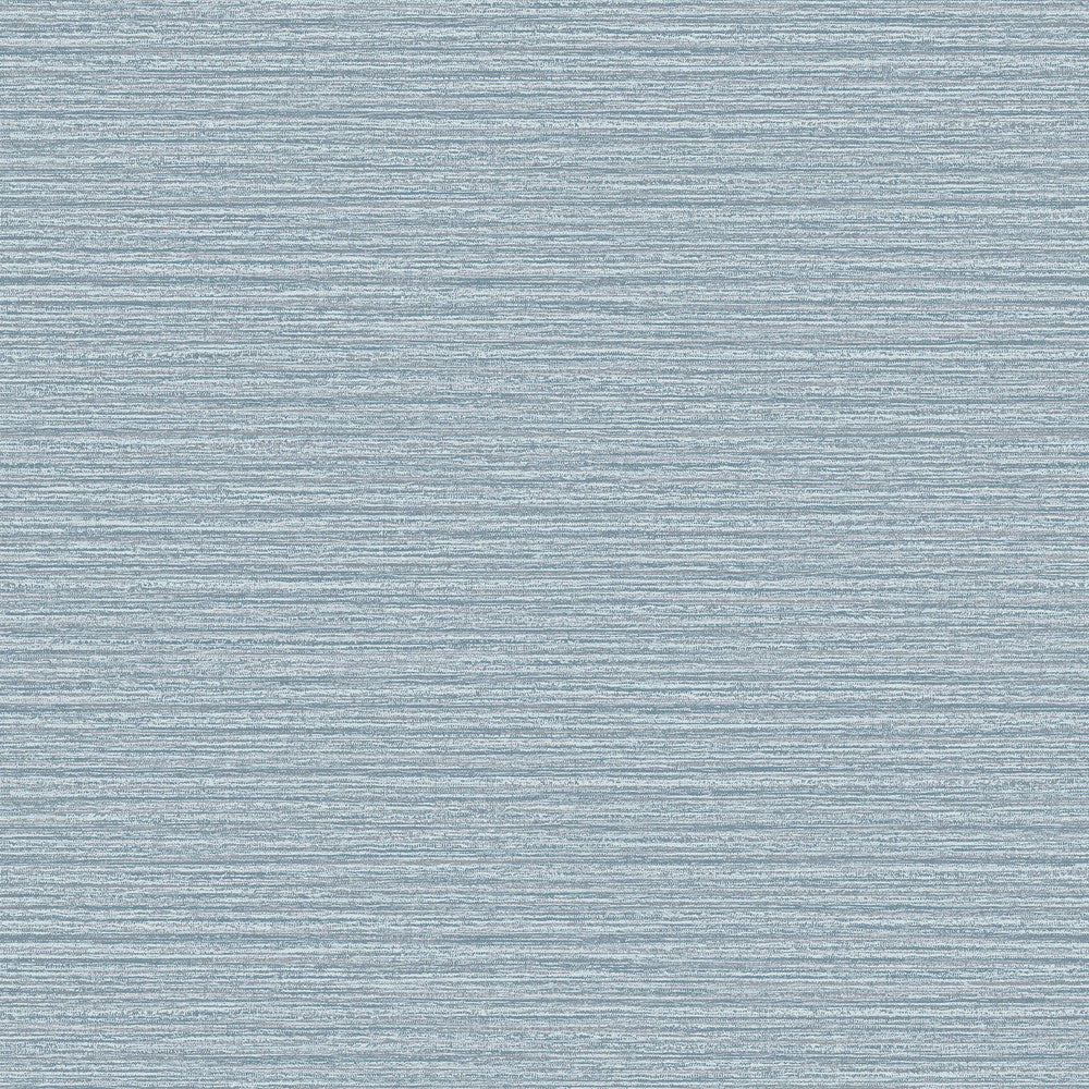 Hazen Sky Blue Shimmer Stripe Wallpaper by Advantage Designer Perfect Plains Covers about 57.5 square feet 20.9-in by 33-ft long roll Unpasted 12.6 - Swanky Fabrics -