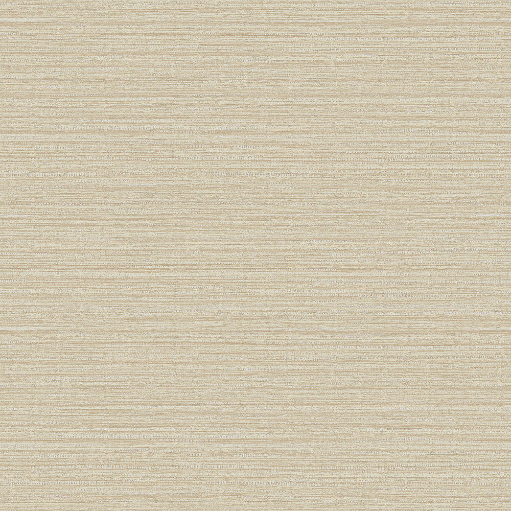 Hazen Taupe Shimmer Stripe Wallpaper by Advantage Designer Perfect Plains Covers about 57.5 square feet 20.9-in by 33-ft long roll Unpasted 12.6 - Swanky Fabrics -