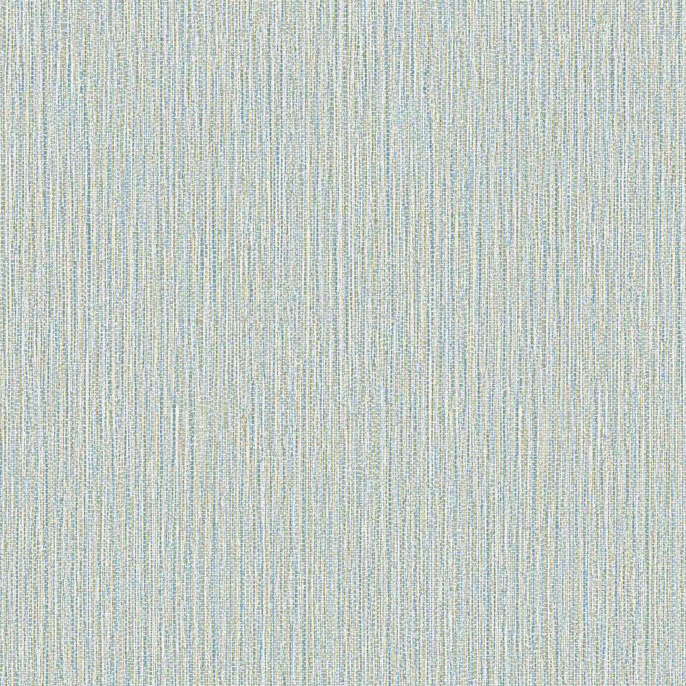 Bowman Light Blue Faux Linen Wallpaper by Advantage Designer Perfect Plains Covers about 57.5 square feet 20.9-in by 33-ft long roll Unpasted 0 - Swanky Fabrics -