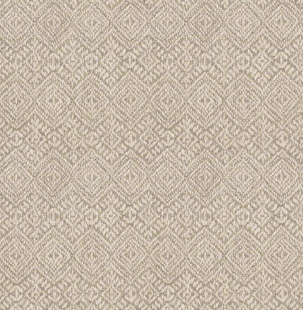 Gallivant Neutral Woven Geometric Wallpaper by A-Street Prints Designer Harmony Covers about 56.4 square feet 20.5-in by 33-ft long roll Unpasted 10.4 - Swanky Fabrics -