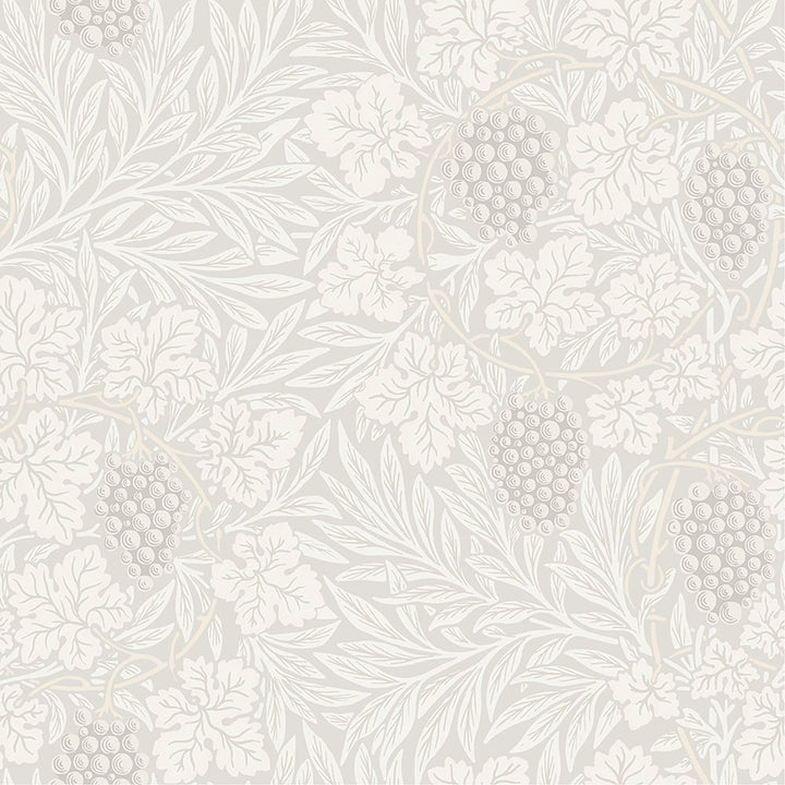 Vine White Woodland Fruits Wallpaper by A-Street Prints Designer Hidden Treasures Covers about 57.5 square feet 20.9-in by 33-ft long roll Unpasted 20.9 - Swanky Fabrics -