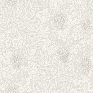 Vine White Woodland Fruits Wallpaper by A-Street Prints Designer