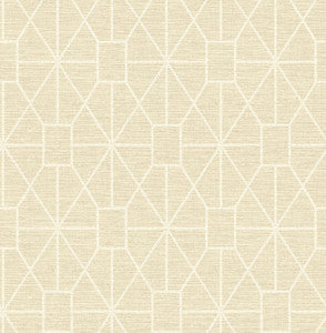 Stevenson Natural Trellis Wallpaper by Advantage Designer