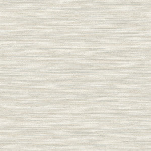 Benson Light Grey Faux Fabric Wallpaper by Advantage Designer