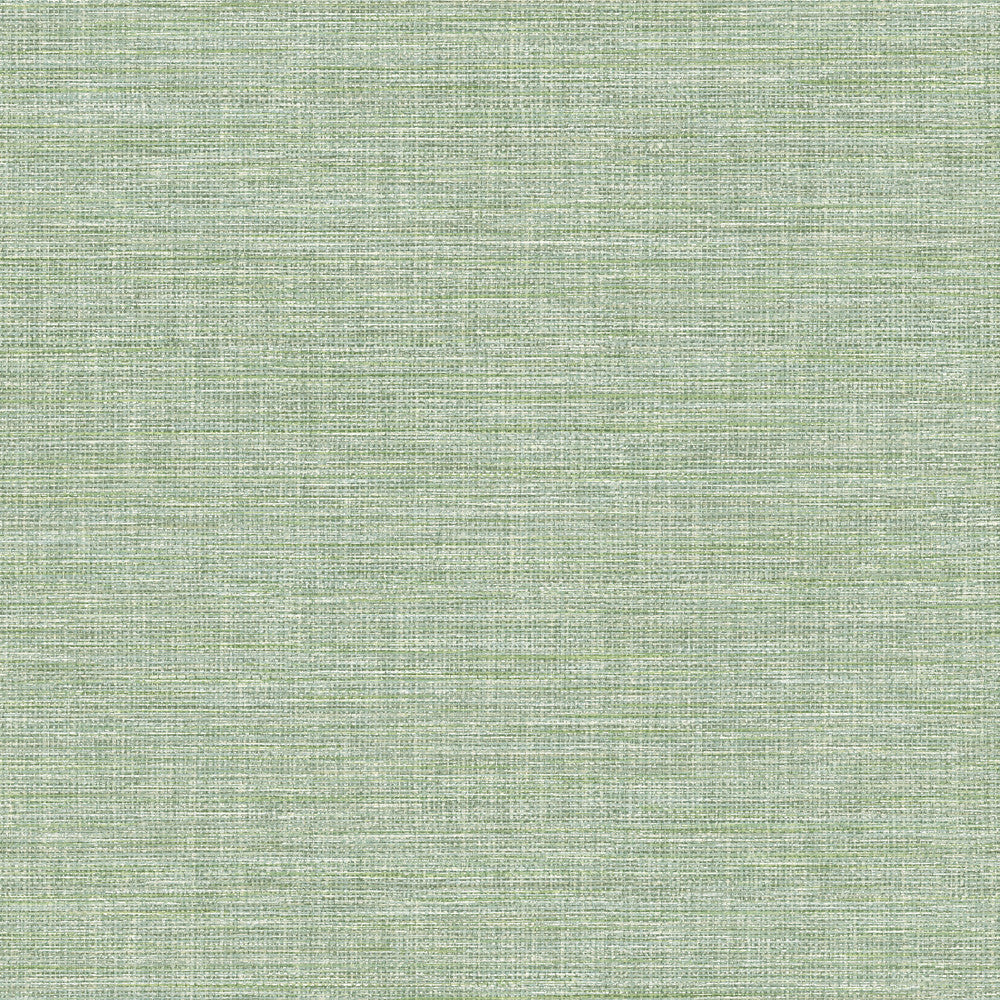 Exhale Light Green Faux Grasscloth Wallpaper by Advantage Designer Curio Covers about 56.4 square feet 20.5-in by 33-ft long roll Unpasted 20.9 - Swanky Fabrics -