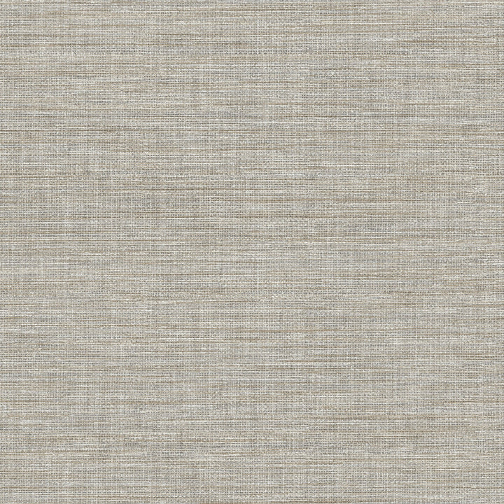 Exhale Stone Faux Grasscloth Wallpaper by Advantage Designer Curio Covers about 56.4 square feet 20.5-in by 33-ft long roll Unpasted 20.9 - Swanky Fabrics -