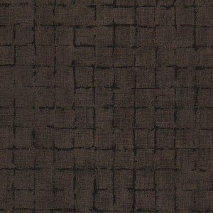 Blocks Chocolate Checkered Wallpaper by Advantage Designer