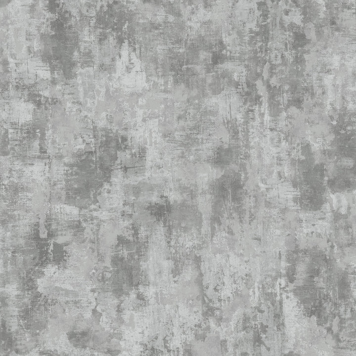 Cierra Pewter Stucco Wallpaper by Advantage Designer Curio Covers about 56.4 square feet 20.5-in by 33-ft long roll Unpasted 10.4 - Swanky Fabrics -