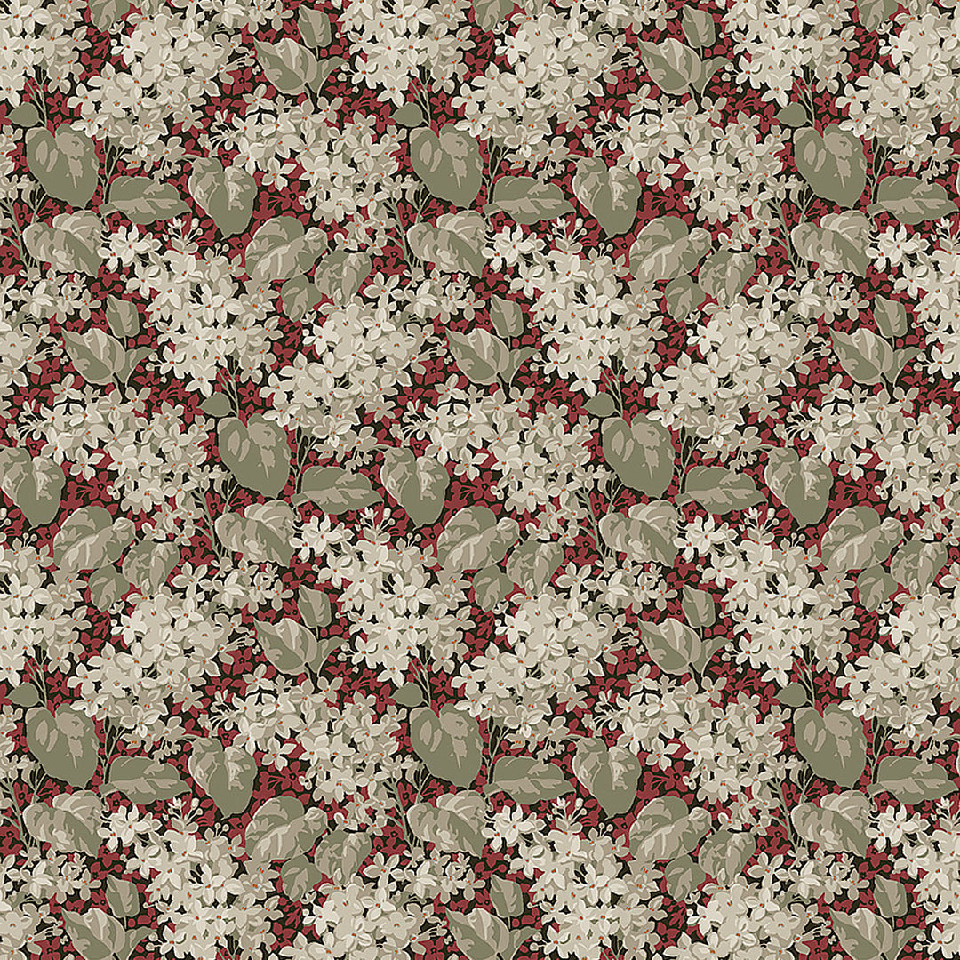 Aratorp Red 4161 by Schumacher Designer Wallcovering