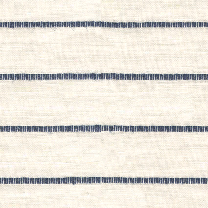 4176.51 by Kravet Design Designer Fabric Indigo Linen 100% Spain see sample Horizontal: see sample and Vertical: 1.5 inches 129 inches - Swanky Fabrics -