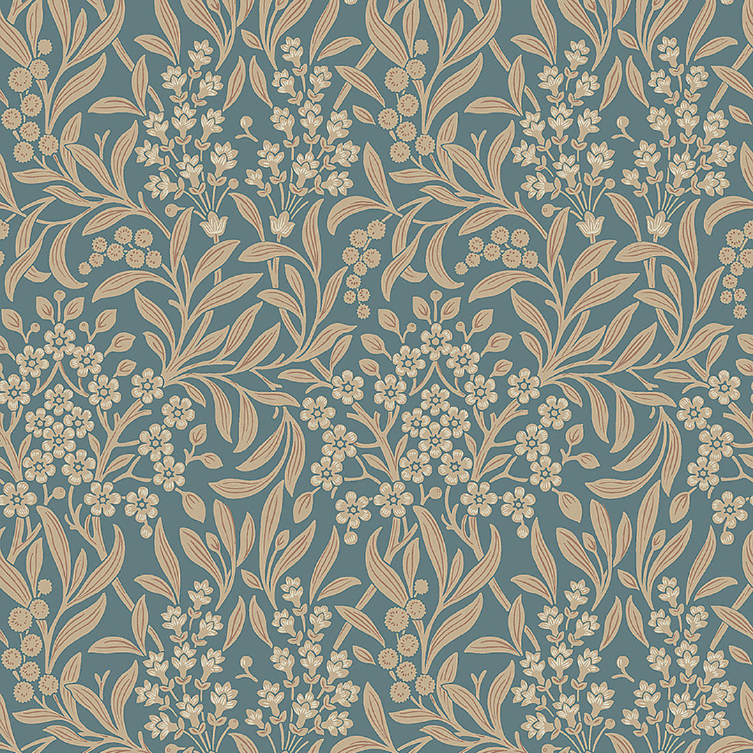 Kryddhyllan Mineral 4187 by Schumacher Designer Wallcovering