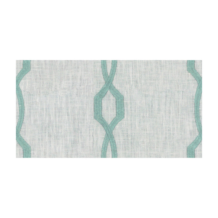 Teton Spa by Kravet Design Designer Fabric CANDICE OLSON COLLECTION LINEN - 85%;VISCOSE - 15% India Horizontal: 11 and Vertical: 6 50 - Swanky Fabrics -