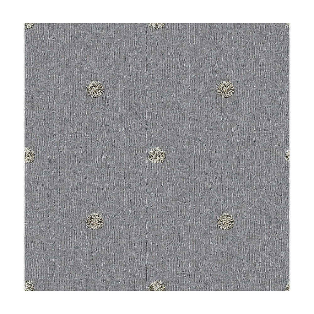 Lesly Smoke by Kravet Design Designer Fabric CANDICE OLSON COLLECTION RAYON - 65%;ZARI - 20%;POLYESTER - 15% India LIGHT Horizontal: 4.5 and Vertical: 4.5 51 - Swanky Fabrics -