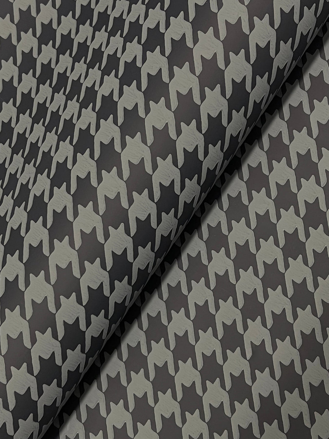 Watson Black Houndstooth Wallpaper by Ronald Redding Designer