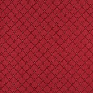 4302 Ruby Fan by Charlotte Designer Fabric