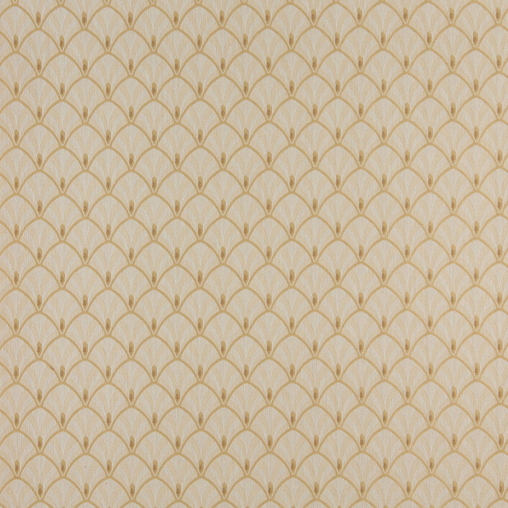 4310 Flax Fan by Charlotte Designer Fabric Uptown Jacquards V, Ring Book Page #40A 55% Cotton, 45% Polyester Asia Exceeds 70,000 Wyzenbeek Rubs (Heavy Duty) </p><p>Repeat: Horizontal: 1.75" x Vertical: 1.75" 54 Inches - Swanky Fabrics -