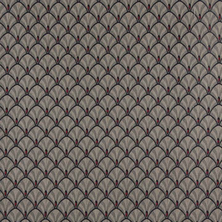 4311 Cobalt Fan by Charlotte Designer Fabric Uptown Jacquards V 55% Cotton, 45% Polyester Asia Exceeds 70,000 Wyzenbeek Rubs (Heavy Duty) Horizontal: 1.75" x Vertical: 1.75" 54 Inches - Swanky Fabrics -