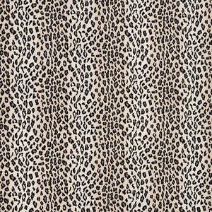 Safari Epingle Snow Leopard 43182 by Schumacher Designer Fabric