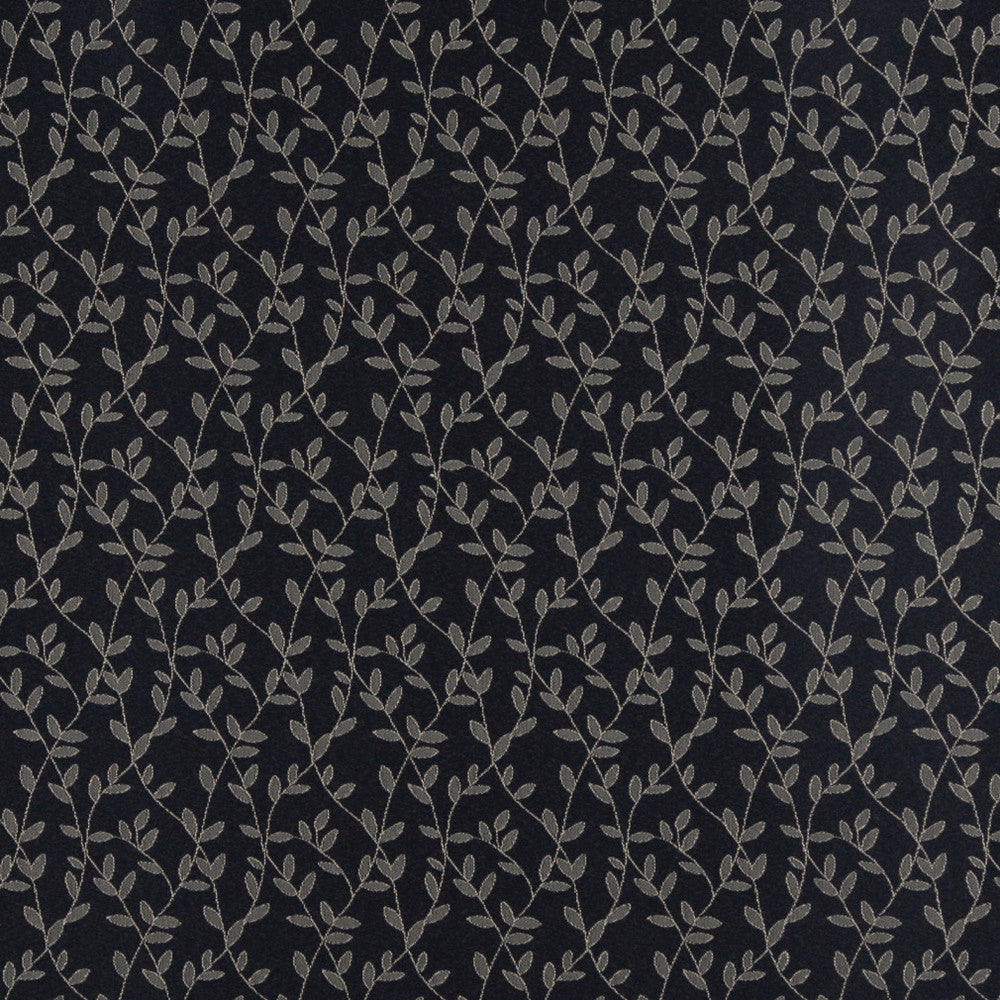 4324 Cobalt Vine by Charlotte Designer Fabric Uptown Jacquards V 55% Cotton, 45% Polyester Asia Exceeds 70,000 Wyzenbeek Rubs (Heavy Duty) Horizontal: 3.5" x Vertical: 7.5" 54 Inches - Swanky Fabrics -